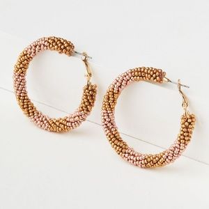 Hoops Beaded